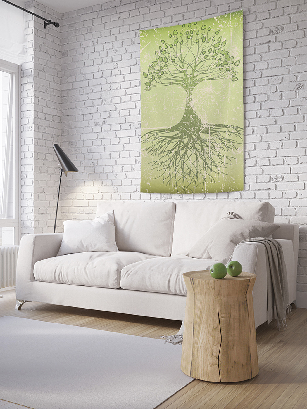 

Вертикальное фотопанно на стену JoyArty Корни больше дерева 150x200 см, Корни больше дерева