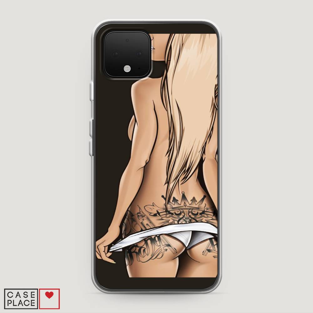 

Чехол на Google Pixel 4 "Обнаженная девушка", 270250-6