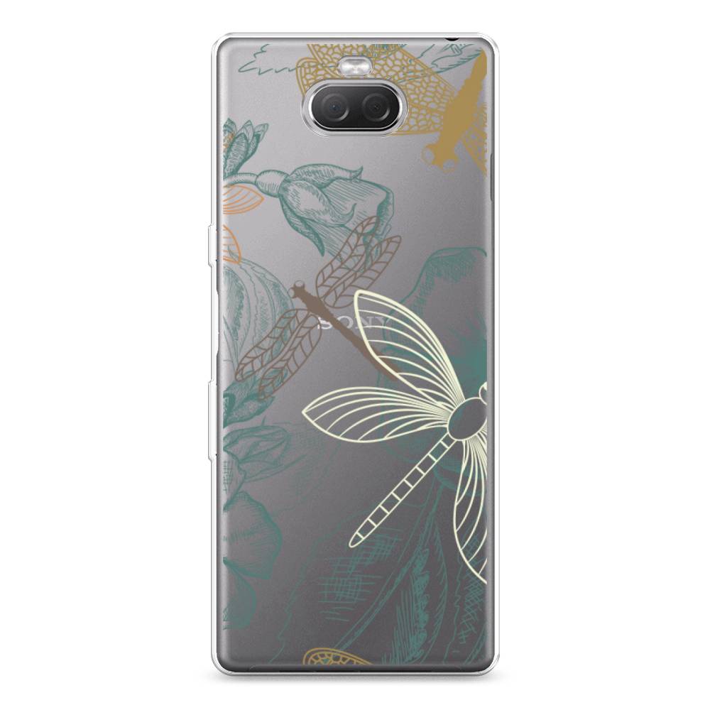 

Силиконовый чехол "Тени стрекоз" на Sony Xperia 10 Plus, 54150-8