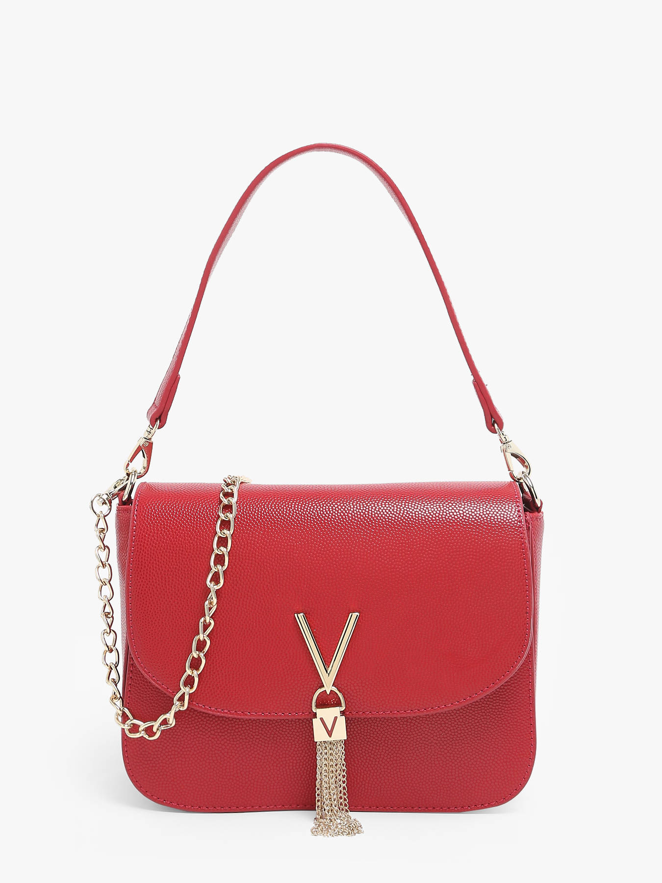 Сумка Valentino Bags Divina на плечо, женская, тёмно-красная-P90, OS, VBS1R404G