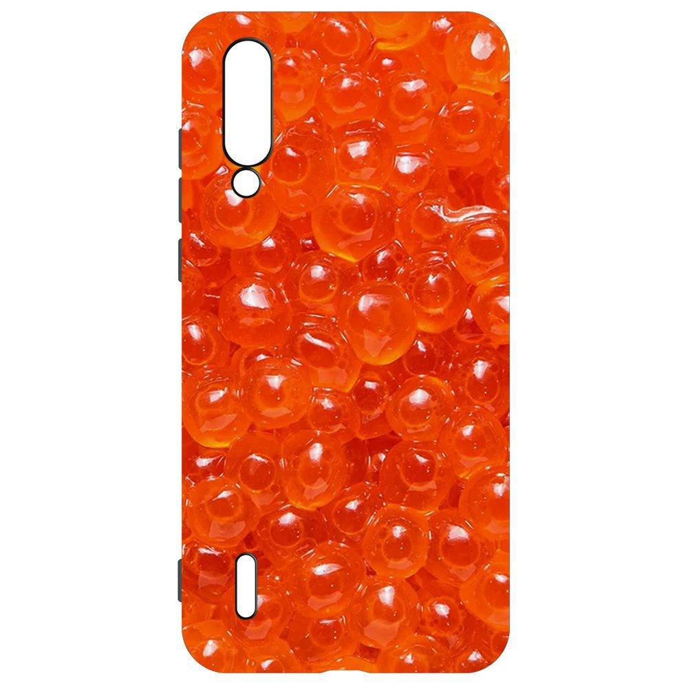 

Чехол-накладка Krutoff Софт Кейс Икра для Xiaomi Mi 9 Lite черный