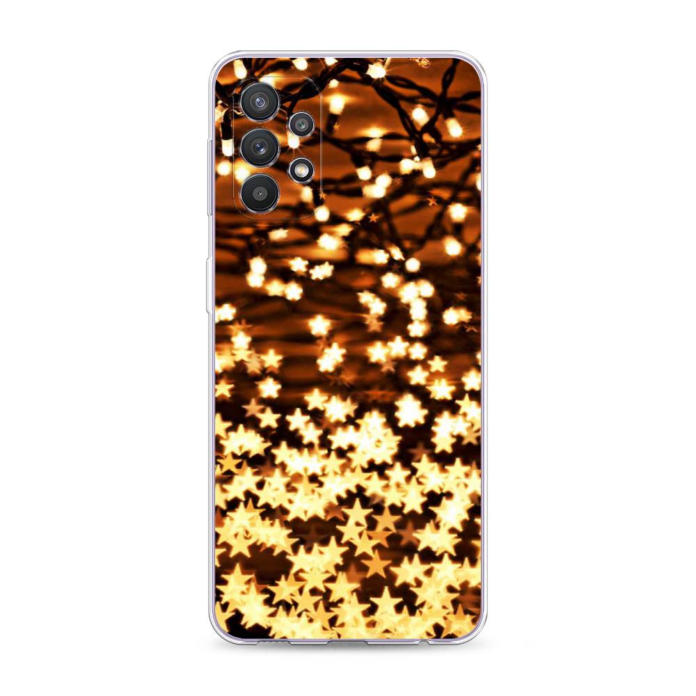 

Чехол для Samsung Galaxy A32 "Новогодняя гирлянда", Золотистый, 2102050-5