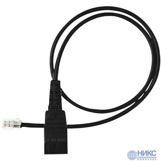 Jabra 8800-00-01 Шнур QD на RJ10, прямой, 50 см(8800-00-01)