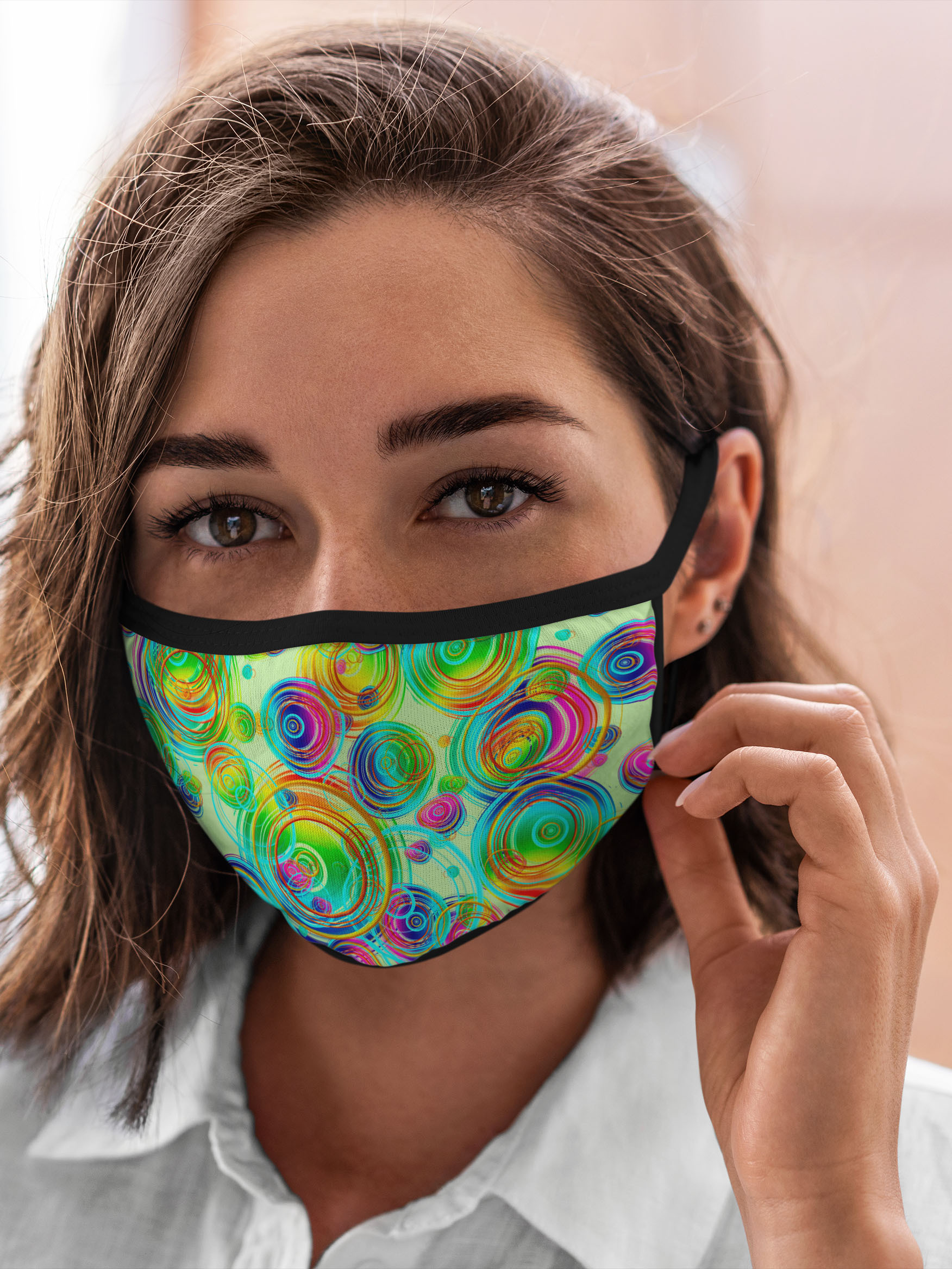 

Многоразовая маска унисекс Burnettie Абстракция Colors, Разноцветный, Абстракция Colors