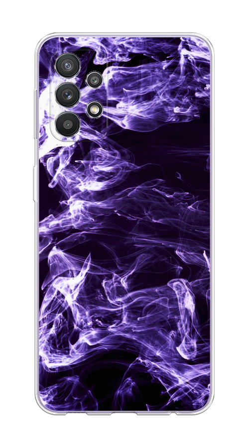 

Чехол на Samsung Galaxy A32 "Фиолетовый дым", Фиолетовый;белый;черный, 2102050-3
