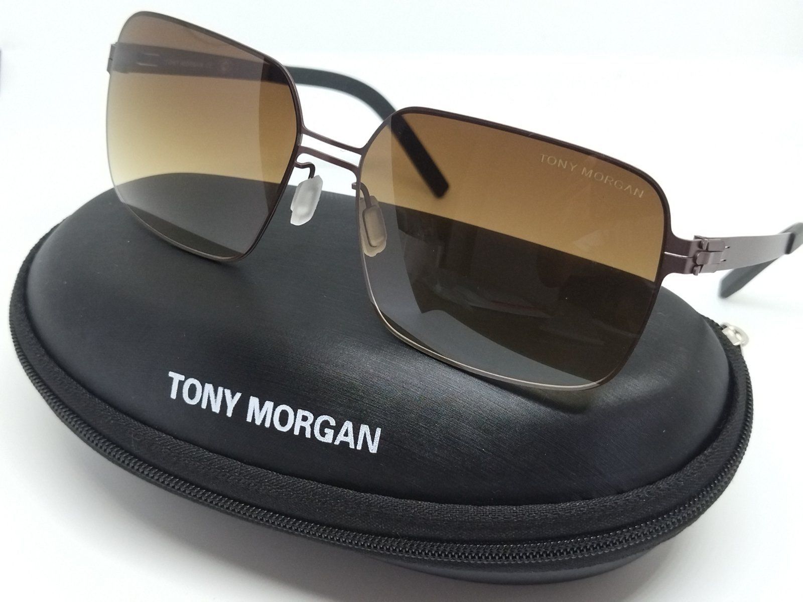 Солнцезащитные очки унисекс Tony Morgan 9639 коричневые