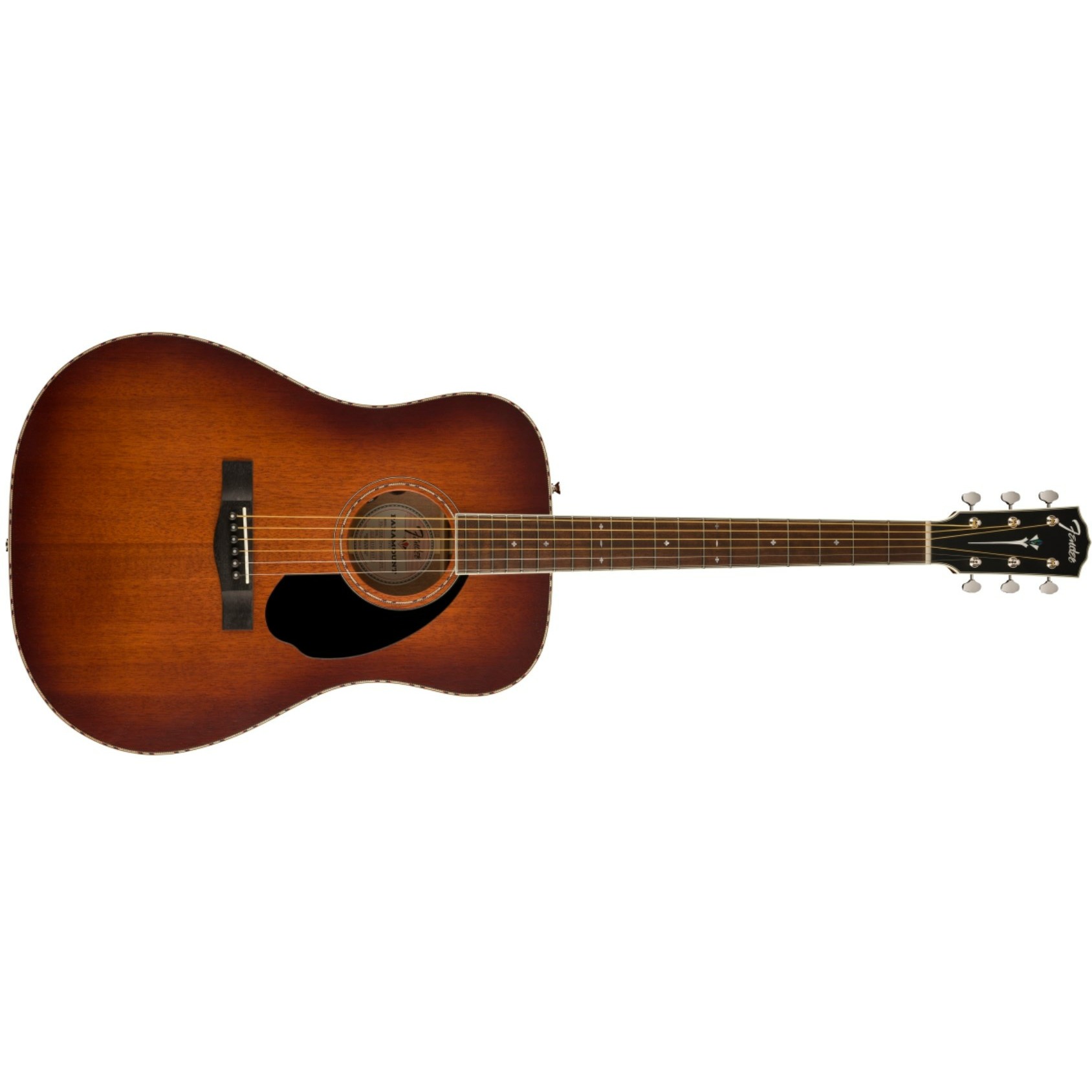 фото Акустическая гитара fender pd-220e mahagony aged cognac burst