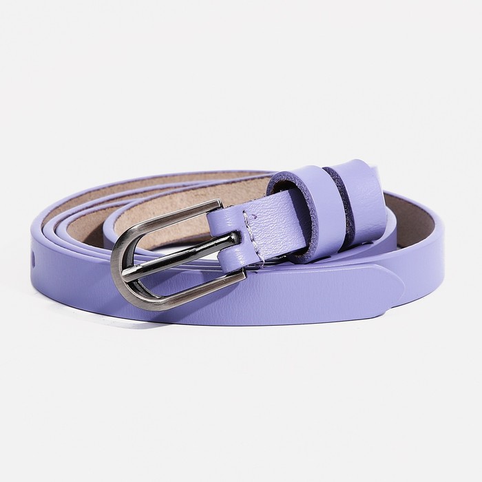 

Ремень женский NoBrand 9777173 фиолетовый, 110 см, 9777173
