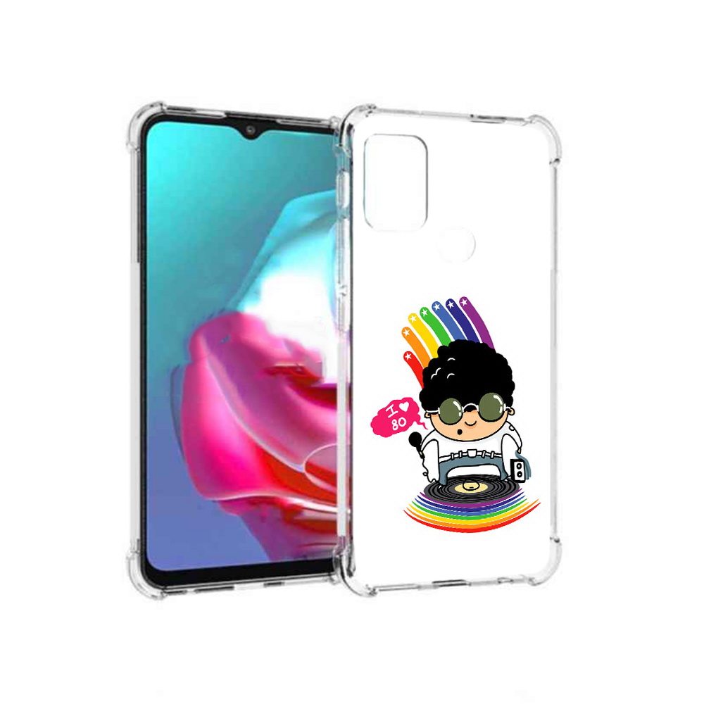 

Чехол MyPads Tocco для Motorola Moto G Я люблю 80-е (PT227061.346.205), Прозрачный, Tocco