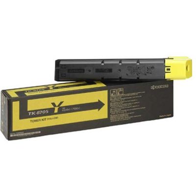 

Картридж для лазерного принтера Kyocera TK-8705Y, желтый, оригинал, TK-8705Y