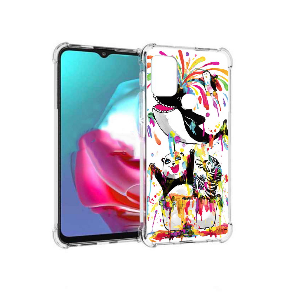 

Чехол MyPads Tocco для Motorola Moto G Хиппи кит (PT227061.346.191), Прозрачный, Tocco