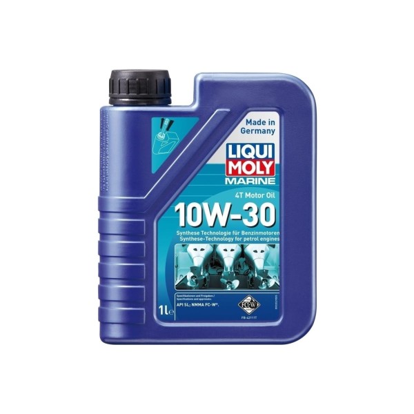 

НС-синтетическое моторное масло для лодок LIQUI MOLY Marine 4T Motor Oil 10W-30 SL 1л 2502