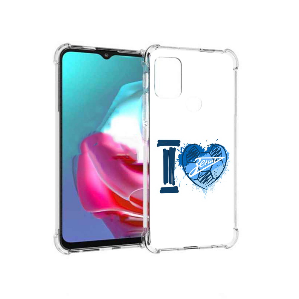 

Чехол MyPads Tocco для Motorola Moto G ФК я люблю зенит (PT227061.346.186), Прозрачный, Tocco