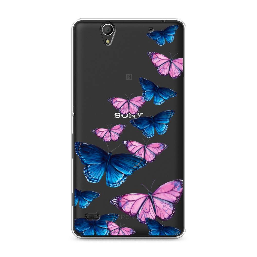 

Чехол Awog на Sony Xperia C4 "Полет бабочек", Разноцветный, 52650-2