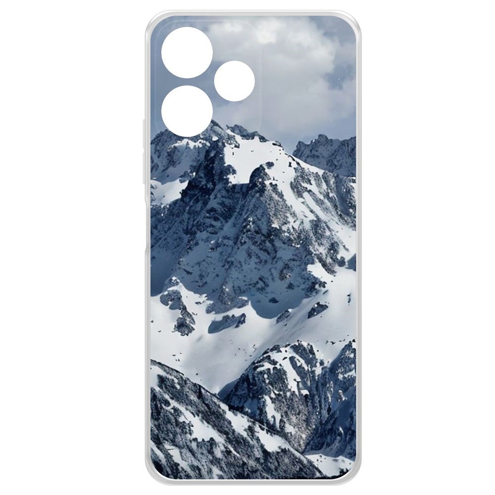 

Чехол-накладка Krutoff Clear Case Горы для Xiaomi Poco M6 Pro 5G, Прозрачный