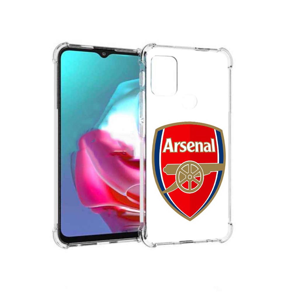 

Чехол MyPads Tocco для Motorola Moto G ФК Арсенал логотип (PT227061.346.174), Прозрачный, Tocco