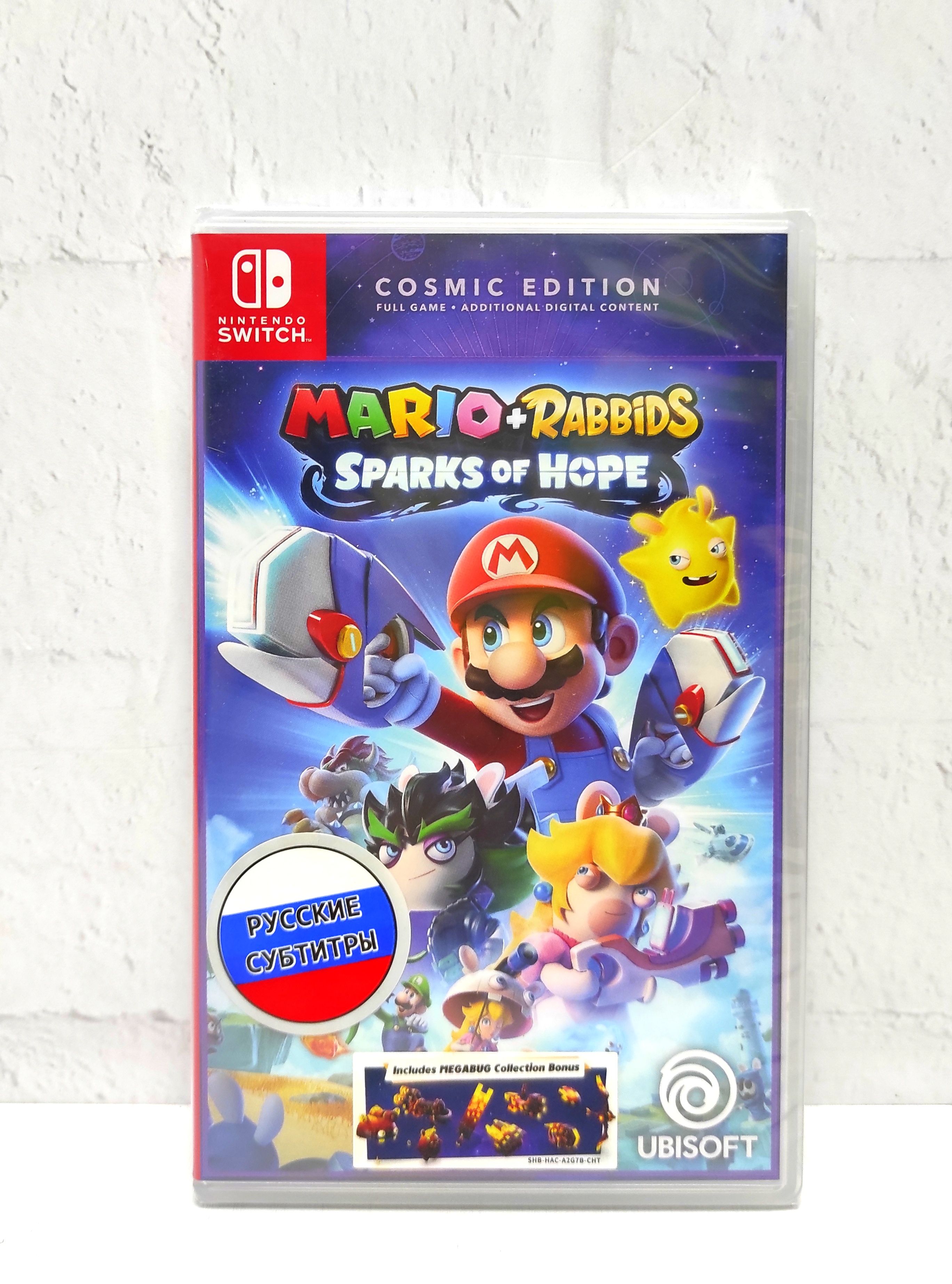 

Игра Mario + Rabbids: Sparks Of Hope Русские субтитры Nintendo Switch, Mario + Rabbids: Sparks Of Hope Русские субтитры