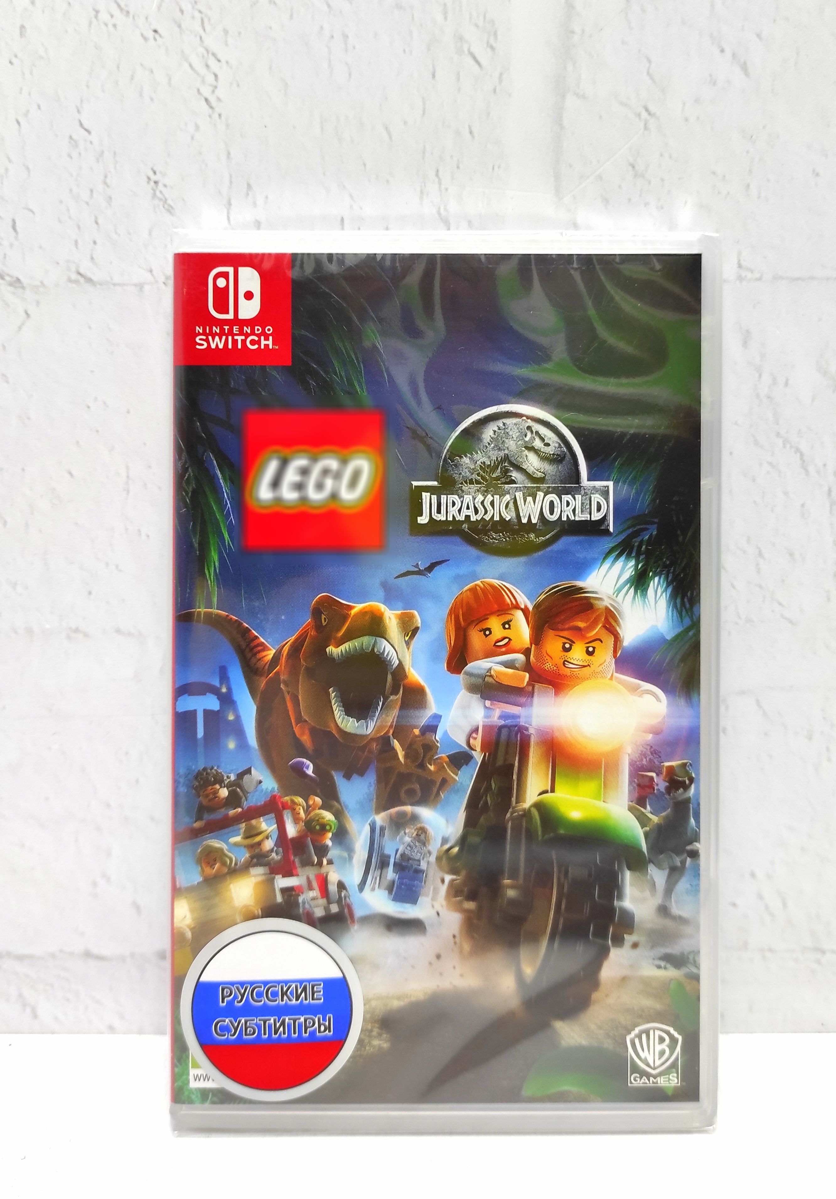 Игра LEGO Мир Юрского Периода Jurassic World Русские субтитры Nintendo Switch