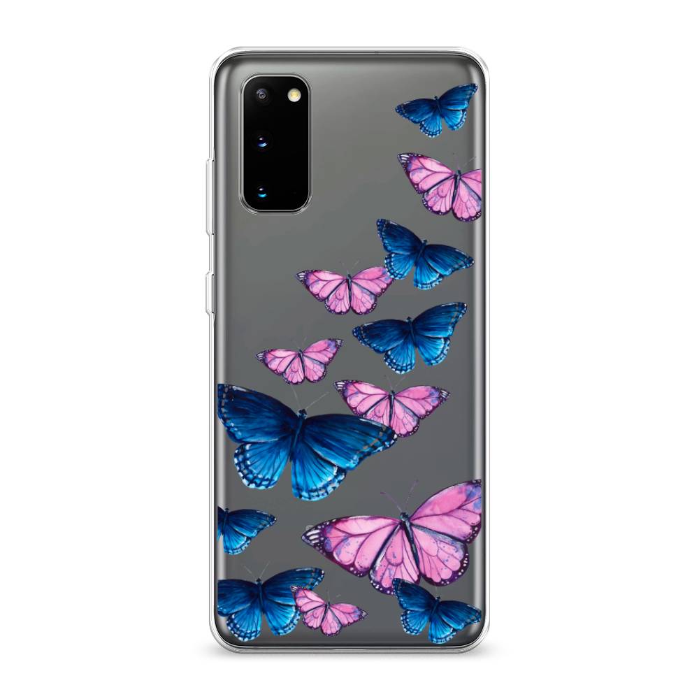 

Чехол Awog на Samsung Galaxy S20 "Полет бабочек", Разноцветный, 29250-2
