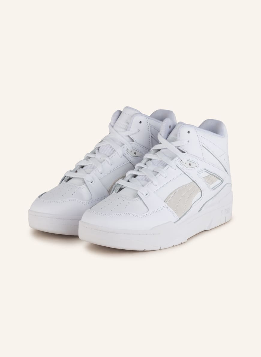 

Кроссовки мужские PUMA 1001303544 белые 45 RU (доставка из-за рубежа), 1001303544