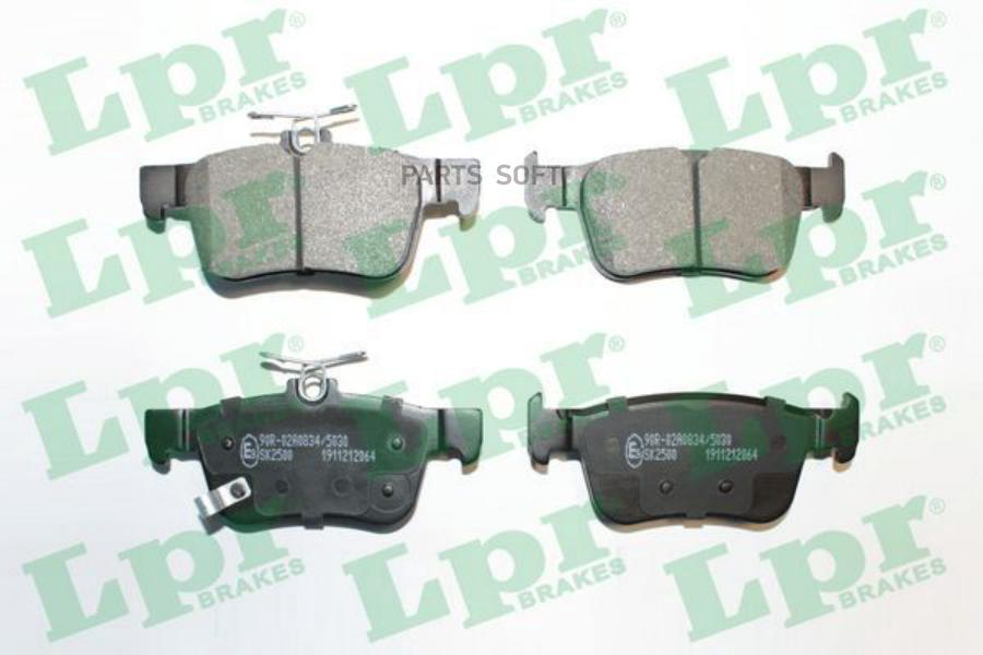 

Колодки Тормозные Honda Civic X 17- Задние 1Шт Lpr 05P2064