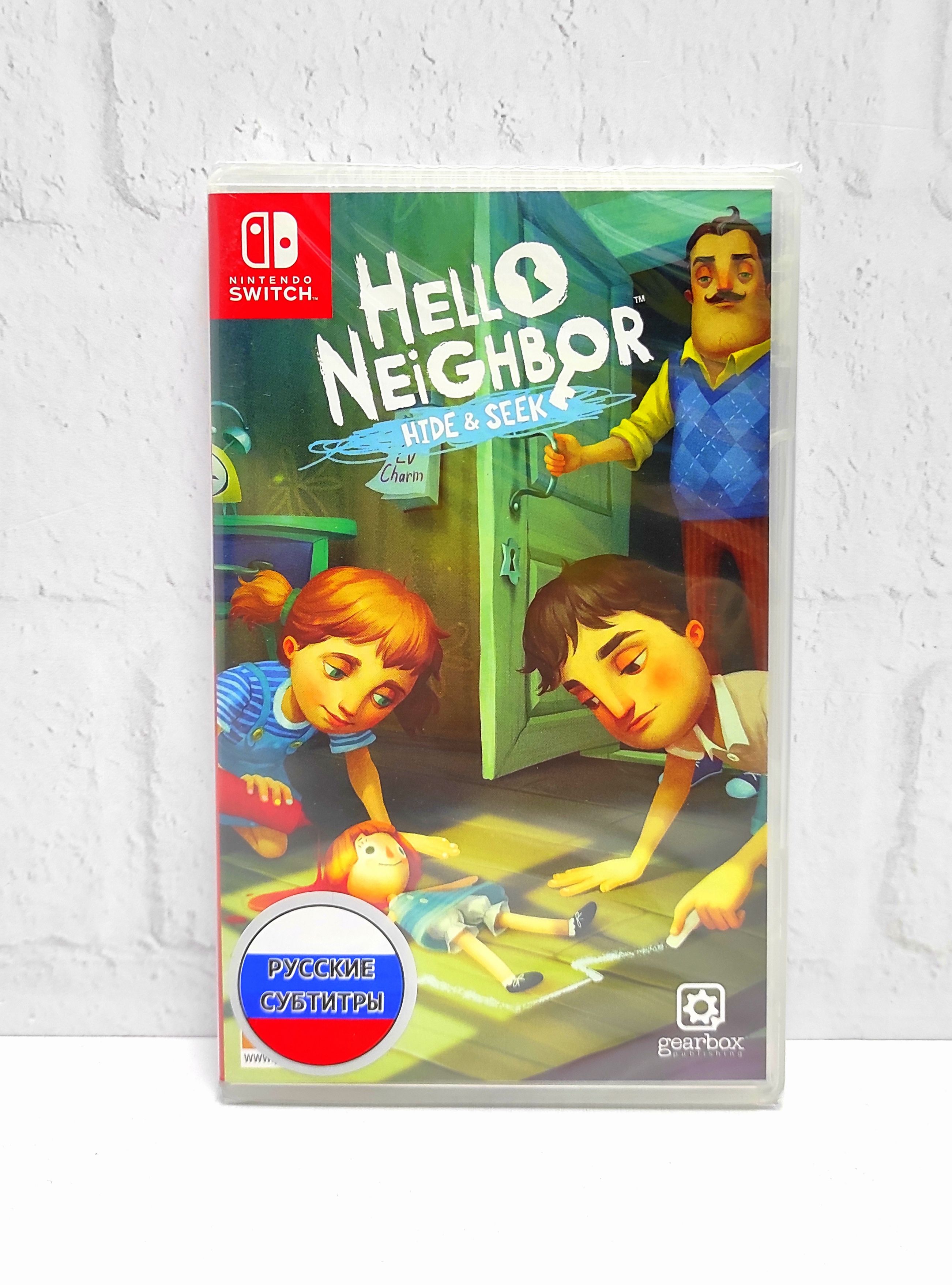 

Игра Привет Сосед Hello Neighbor Hide & Seek Русские субтитры Nintendo Switch, Привет Сосед Hello Neighbor Hide & Seek Русские субтитры