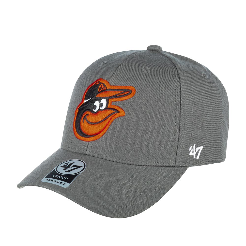 

Бейсболка унисекс 47 BRAND B-MVP03WBV Baltimore Orioles MLB темно-серая, Серый, B-MVP03WBV Baltimore Orioles MLB