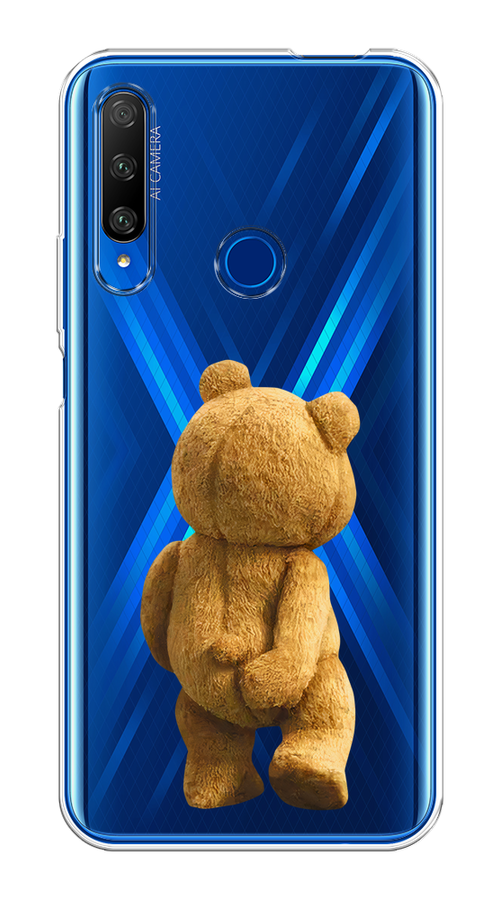 

Чехол на Huawei Honor 9X Premium "Медвежья спина", Коричневый;прозрачный, 610650-1