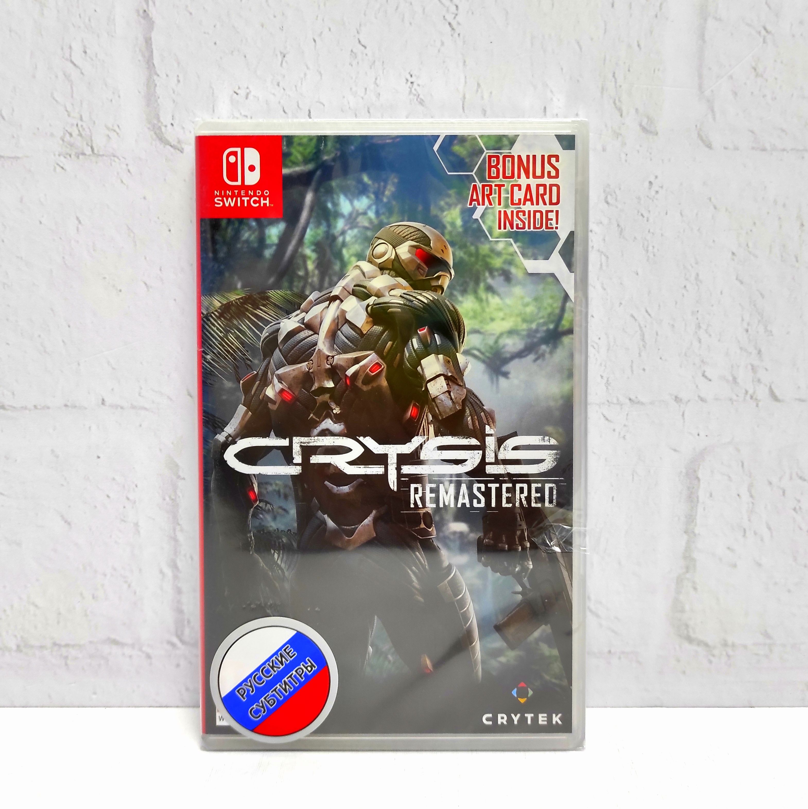 

Игра Crysis Remastered Русские субтитры Nintendo Switch, Crysis Remastered Русские субтитры