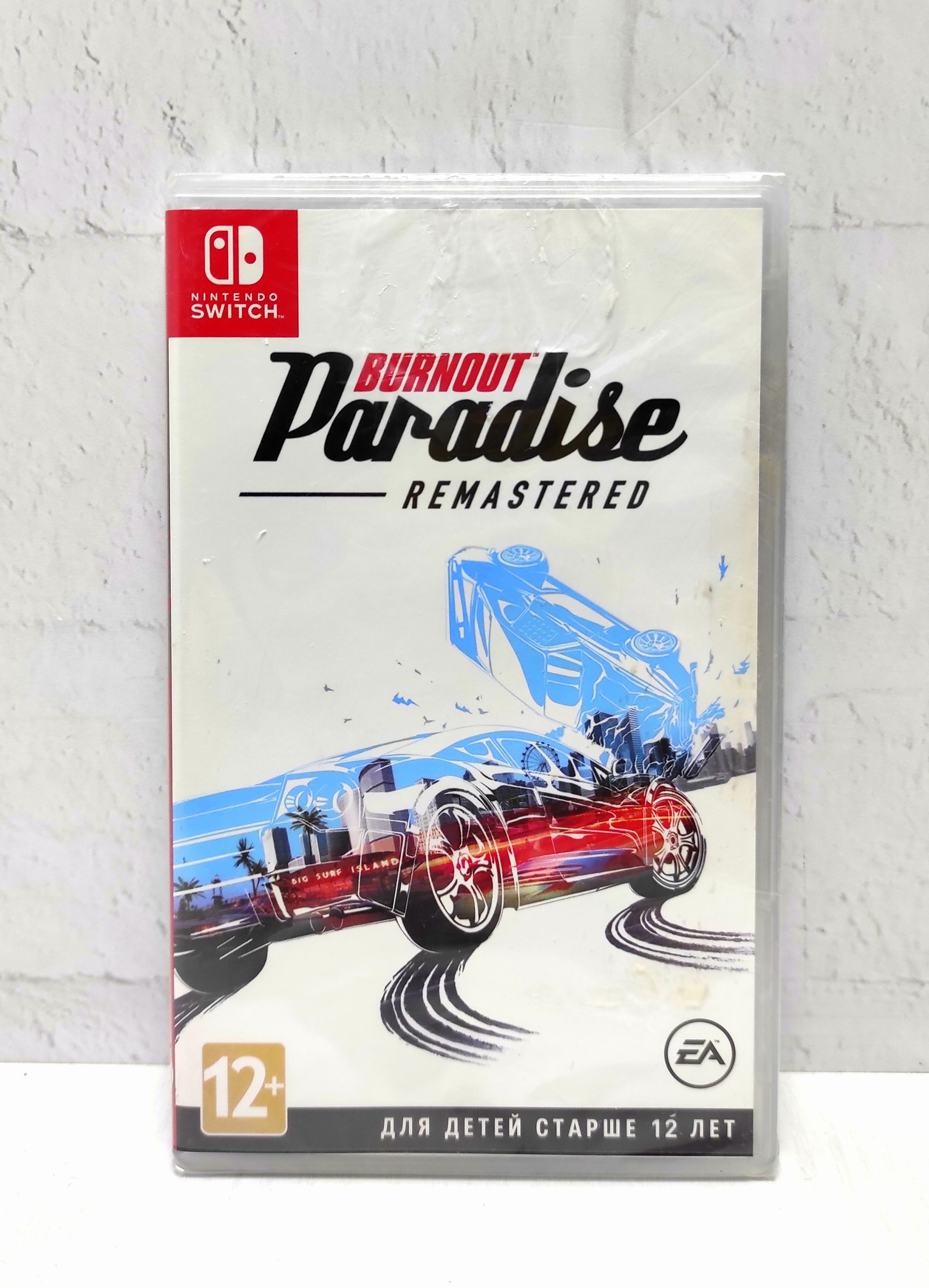 

Игра Burnout Paradise Remastered Nintendo Switch, Burnout Paradise Remastered