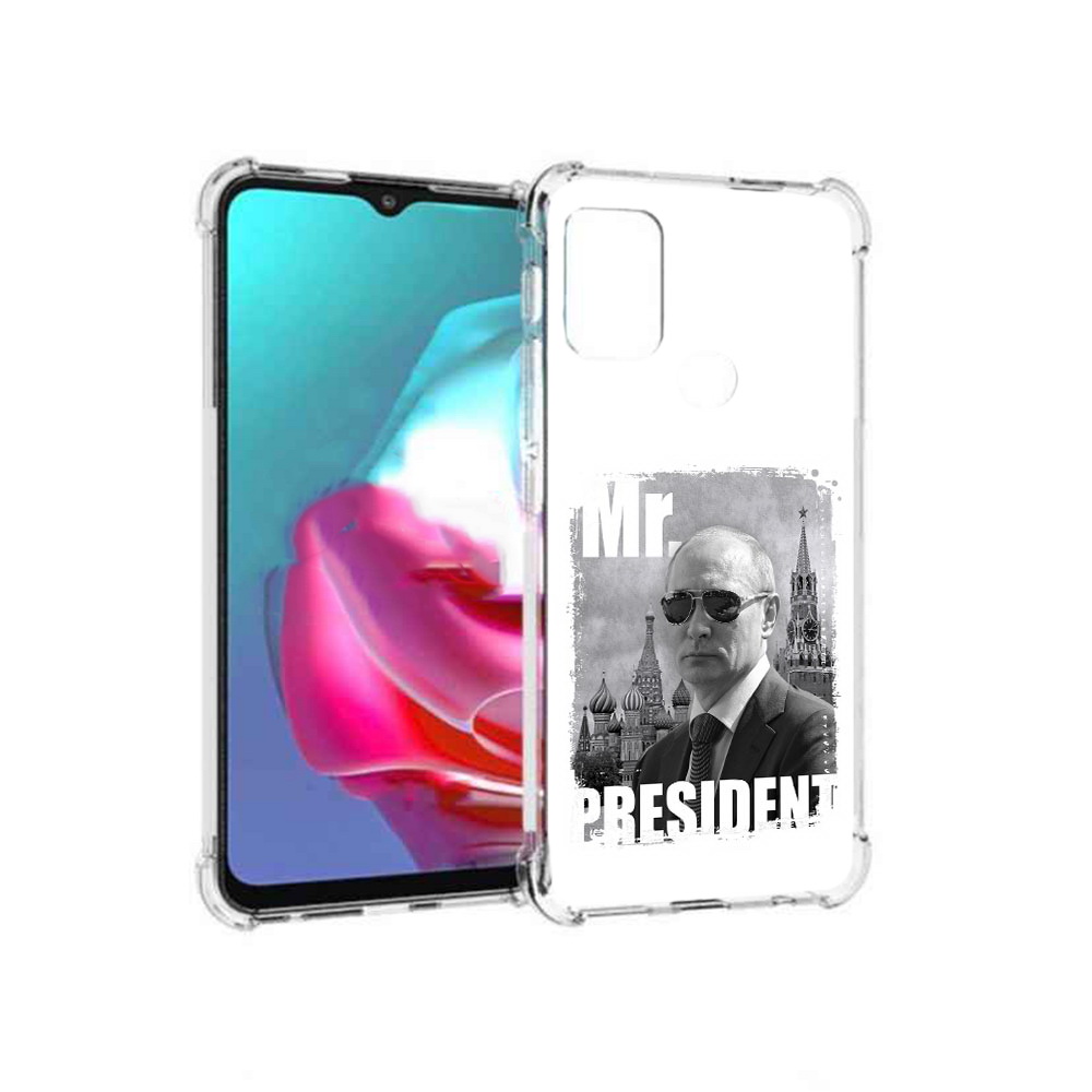 

Чехол MyPads Tocco для Motorola Moto G Путин (PT227061.346.141), Прозрачный, Tocco