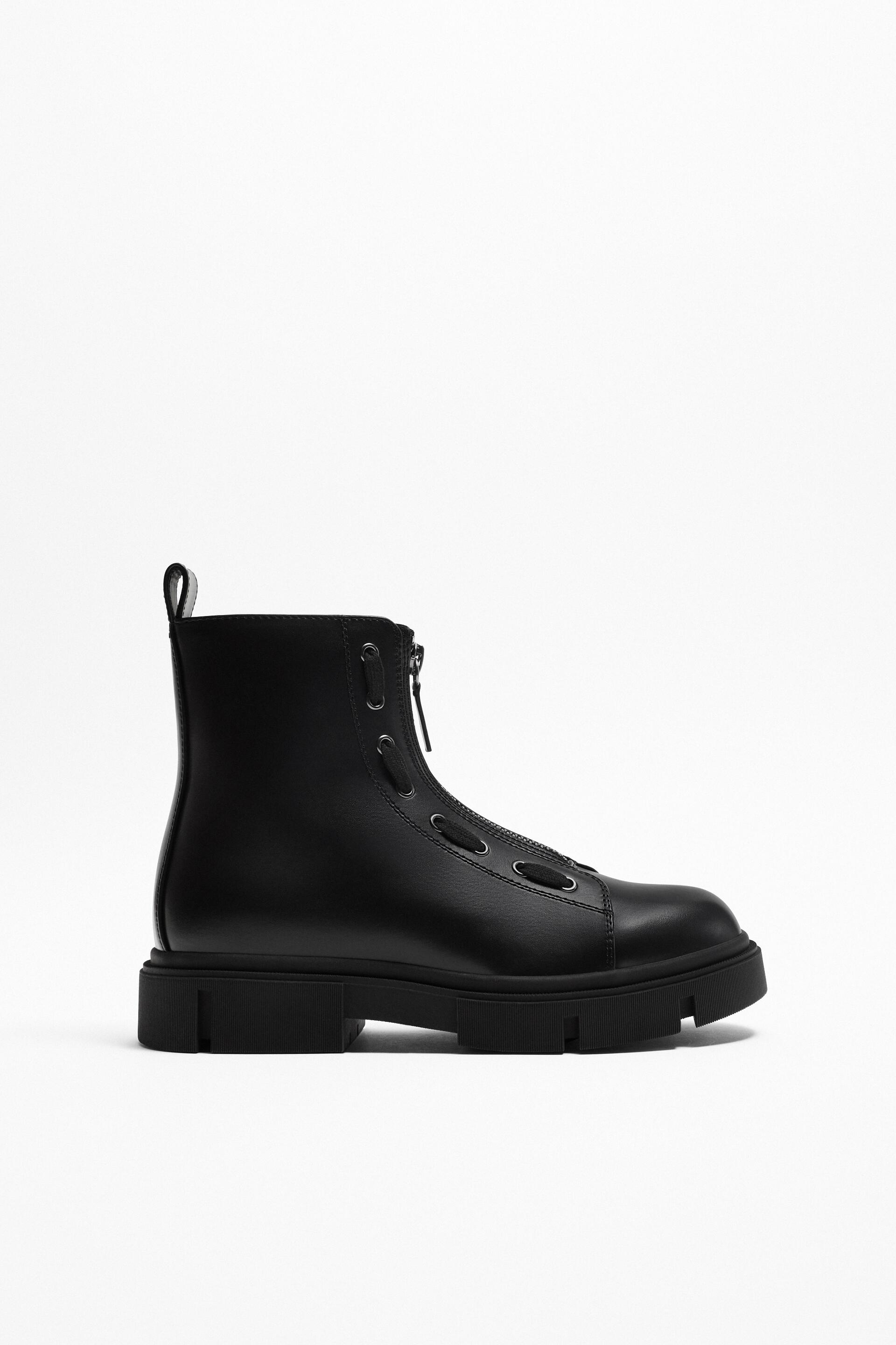 

Ботинки мужские ZARA 197862 черные 47 RU (доставка из-за рубежа), 197862