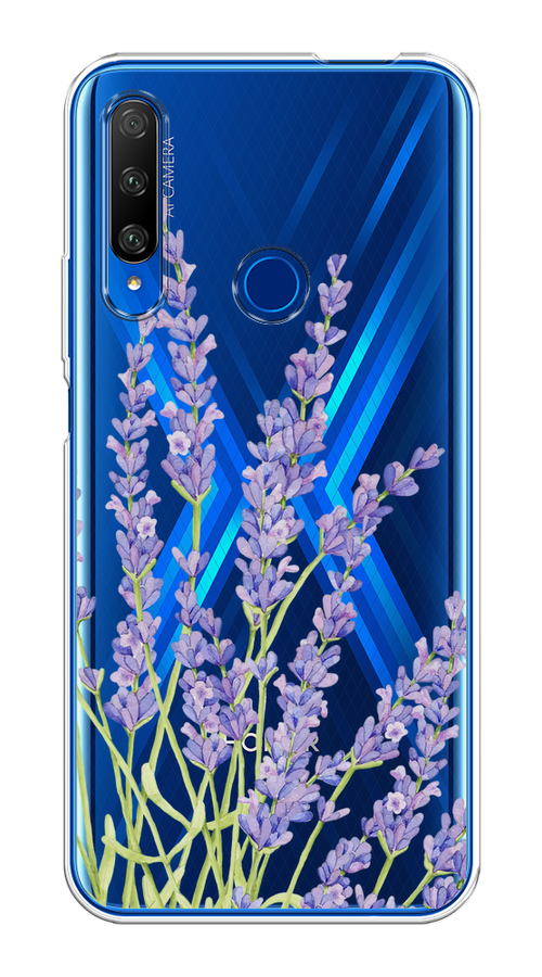 

Чехол на Huawei Honor 9X Premium "Лавандовые стебли", Фиолетовый;зеленый, 610650-1
