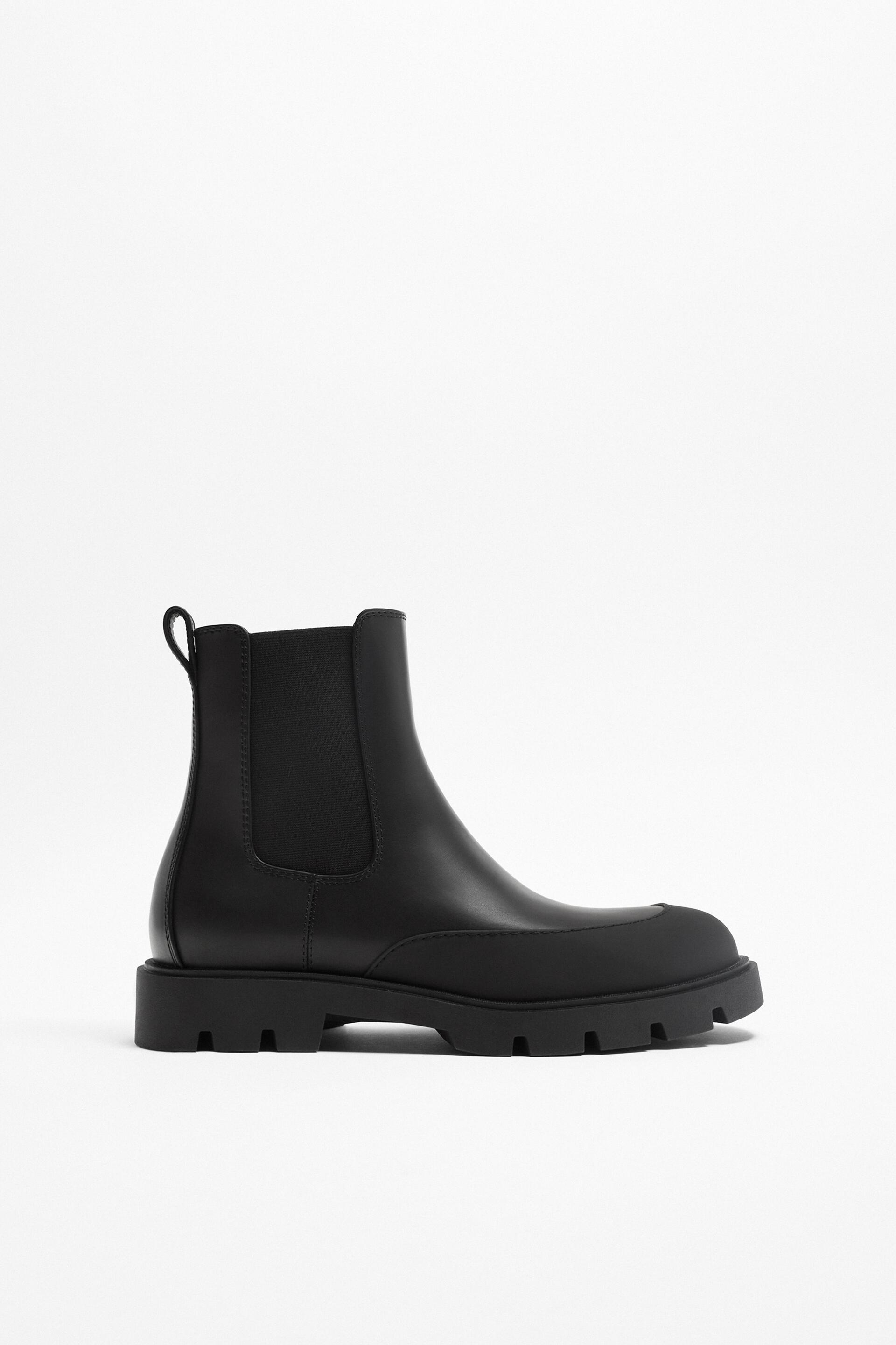 

Ботинки мужские ZARA 212518 черные 46 RU (доставка из-за рубежа), 212518