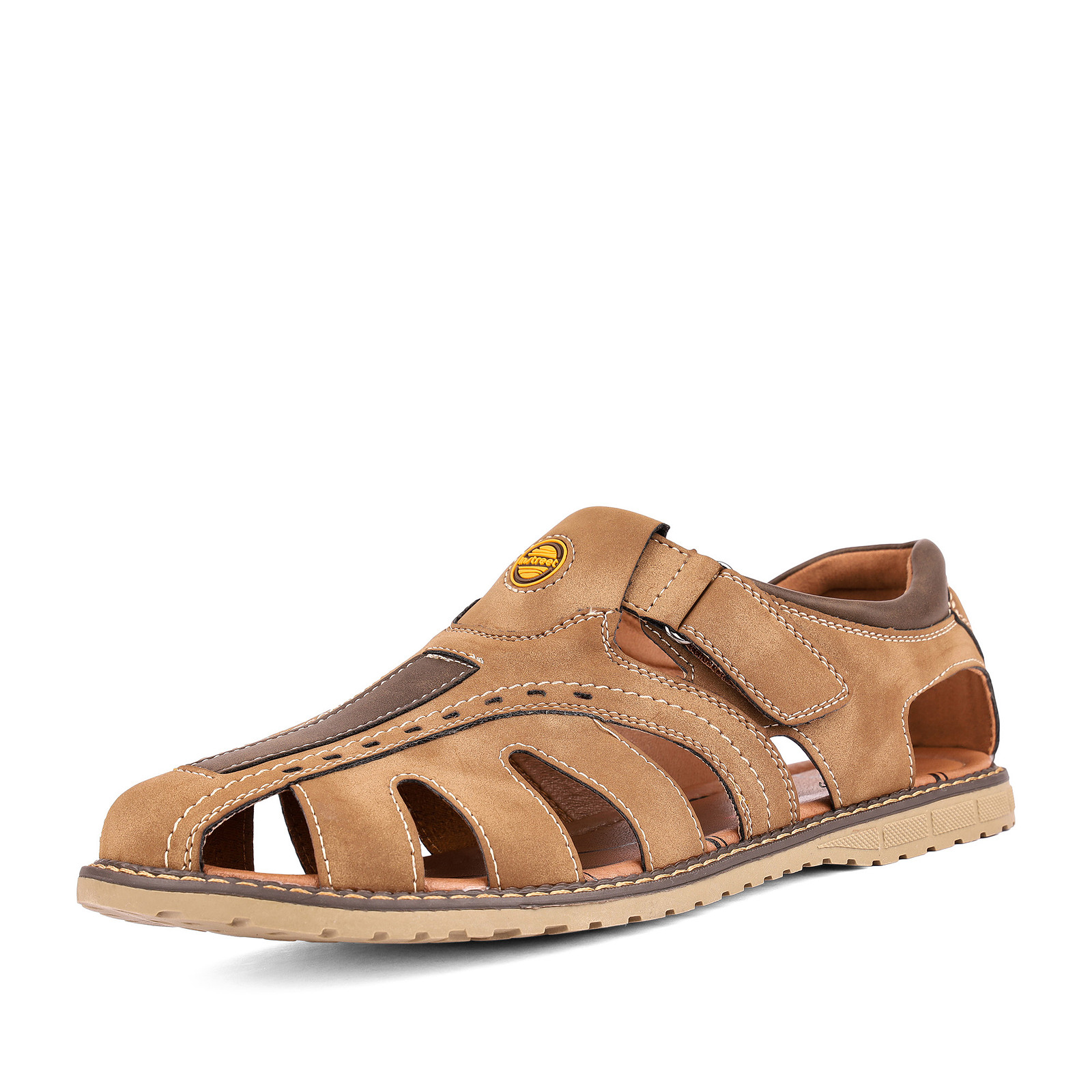 

Сандалии мужские INSTREET 116-41MV-060SS коричневые 44 RU, Коричневый, 116-41MV-060SS