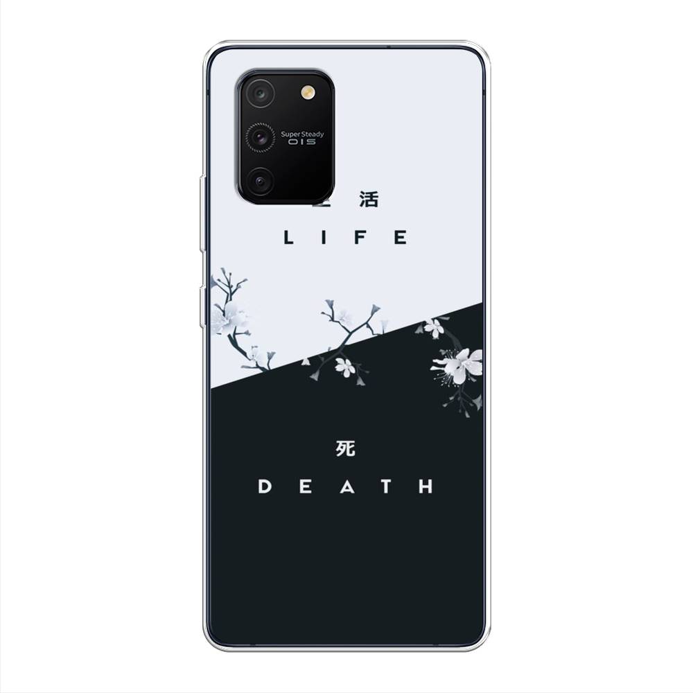 

Чехол Awog на Samsung Galaxy S10 Lite / Самсунг S10 Lite "Life and death", Разноцветный, 210050-7