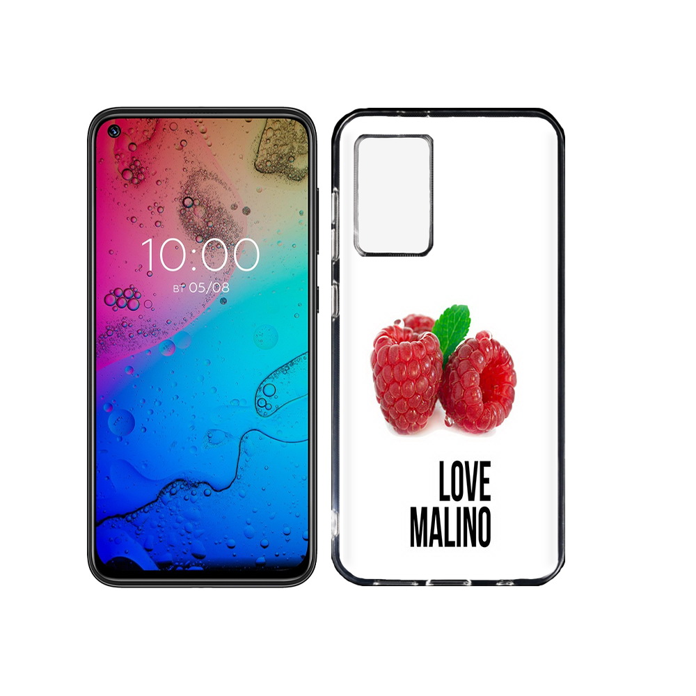 

Чехол MyPads Tocco для BQ Aurora Бренд лове малино, Прозрачный, Tocco