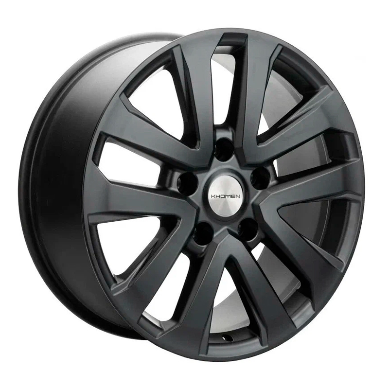 

Колесный диск KHOMEN WHEELS, KHW2003 (LX570/LC100/LC200) 8.5x20/5x150ET45 110.1 BlackMatt, Черный