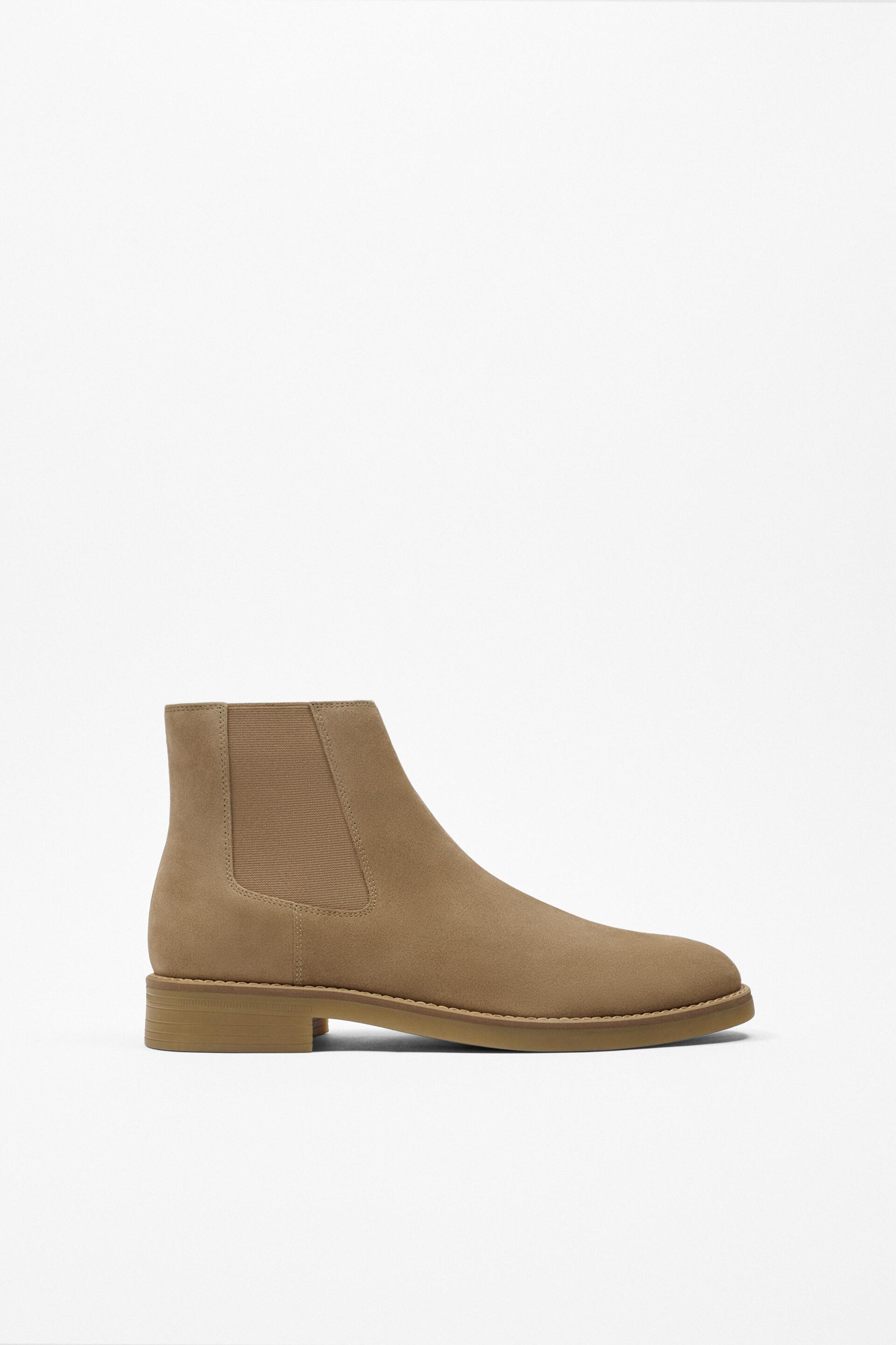 

Ботинки мужские ZARA 177652 бежевые 41 RU (доставка из-за рубежа), 177652