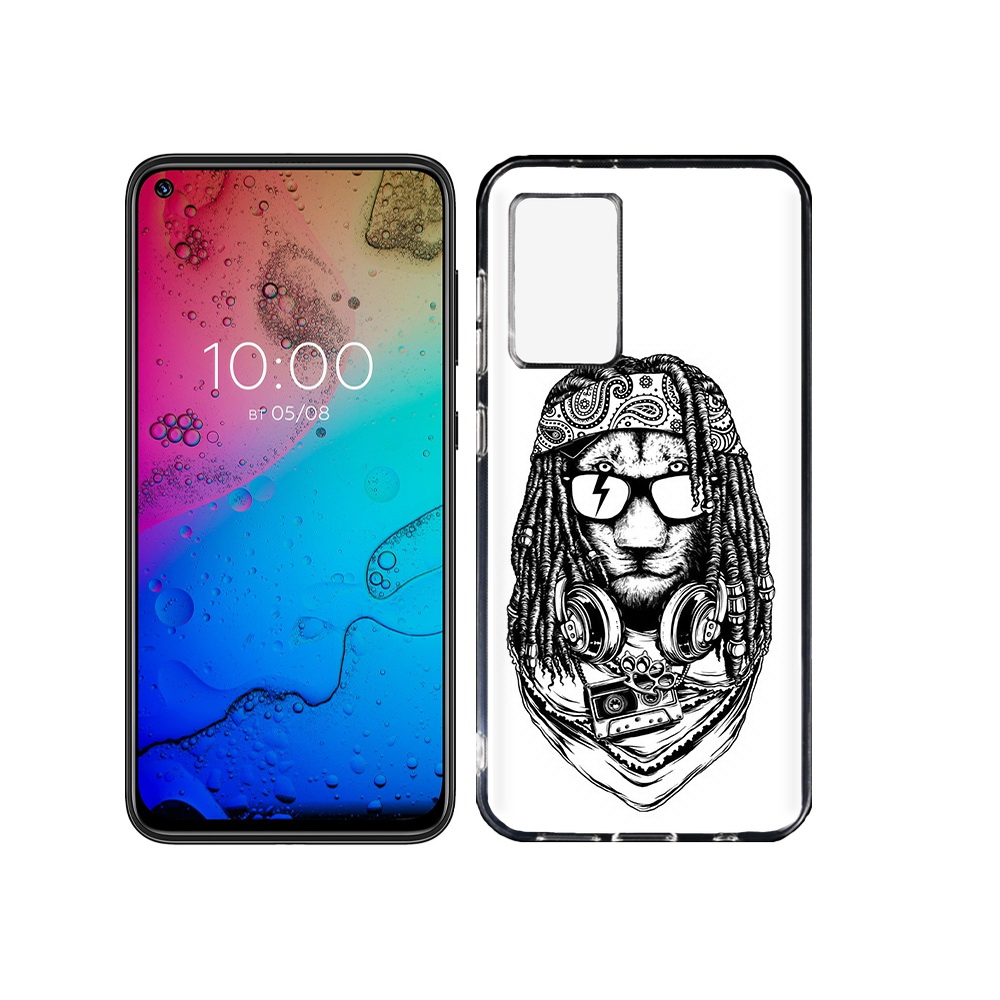 

Чехол MyPads Tocco для BQ Aurora дреды льва, Прозрачный, Tocco