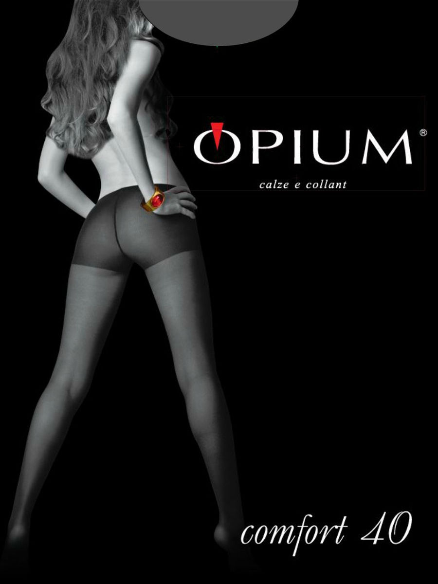 

Колготки женские Opium Comfort40fumo5 серые 5, Серый, Comfort40fumo5