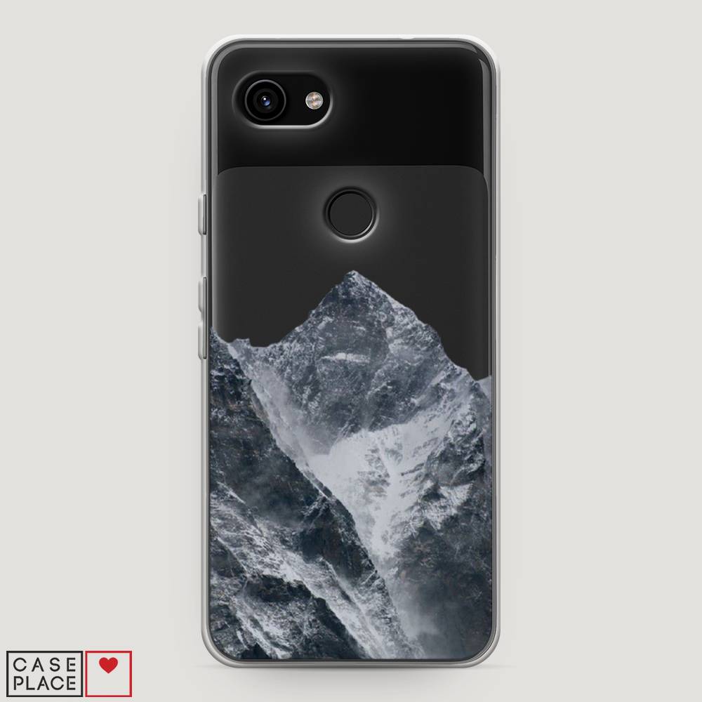 

Чехол на Google Pixel 3a "Горы арт 4", Серый;бежевый, 270150-2