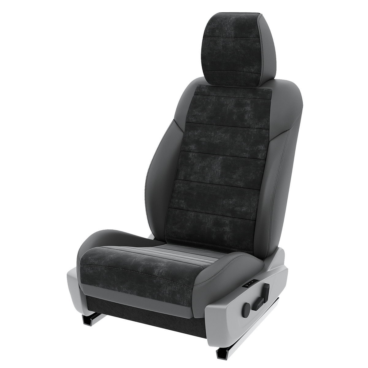 

Чехлы на сиденья Automobiler для Ford Focus 2 2005-2011 A-A-997F2S366 Экокожа Темно-Серый, A-A-997