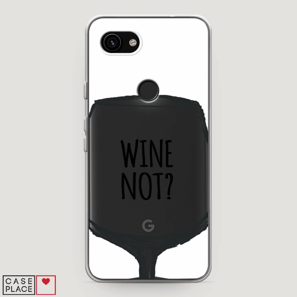 

Чехол на Google Pixel 3a "Wine not white", Белый, 270150-6
