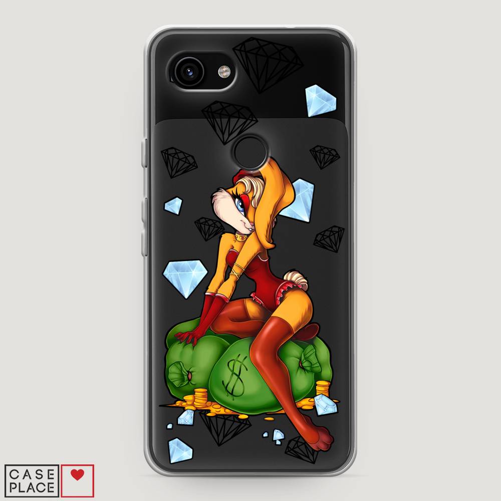 

Чехол на Google Pixel 3a "Лола Банни с бриллиантами", Красный;оранжевый;зеленый, 270150-6