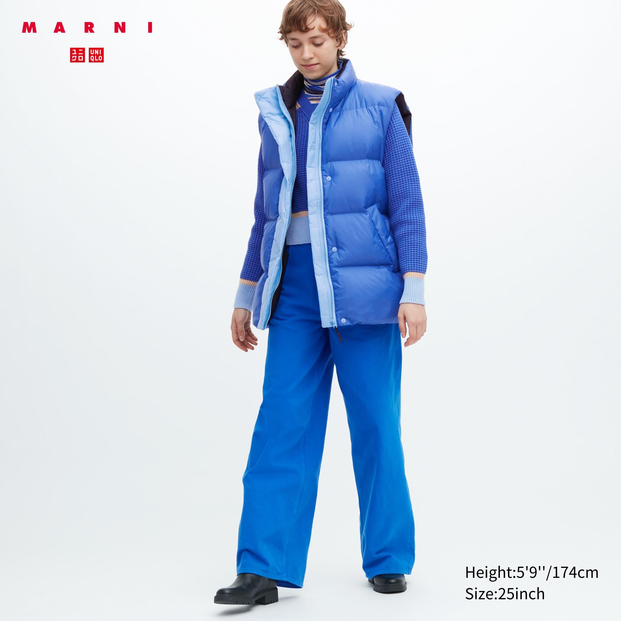 

Брюки женские UNIQLO 458035COL65 синие 24/31 (доставка из-за рубежа), 458035COL65