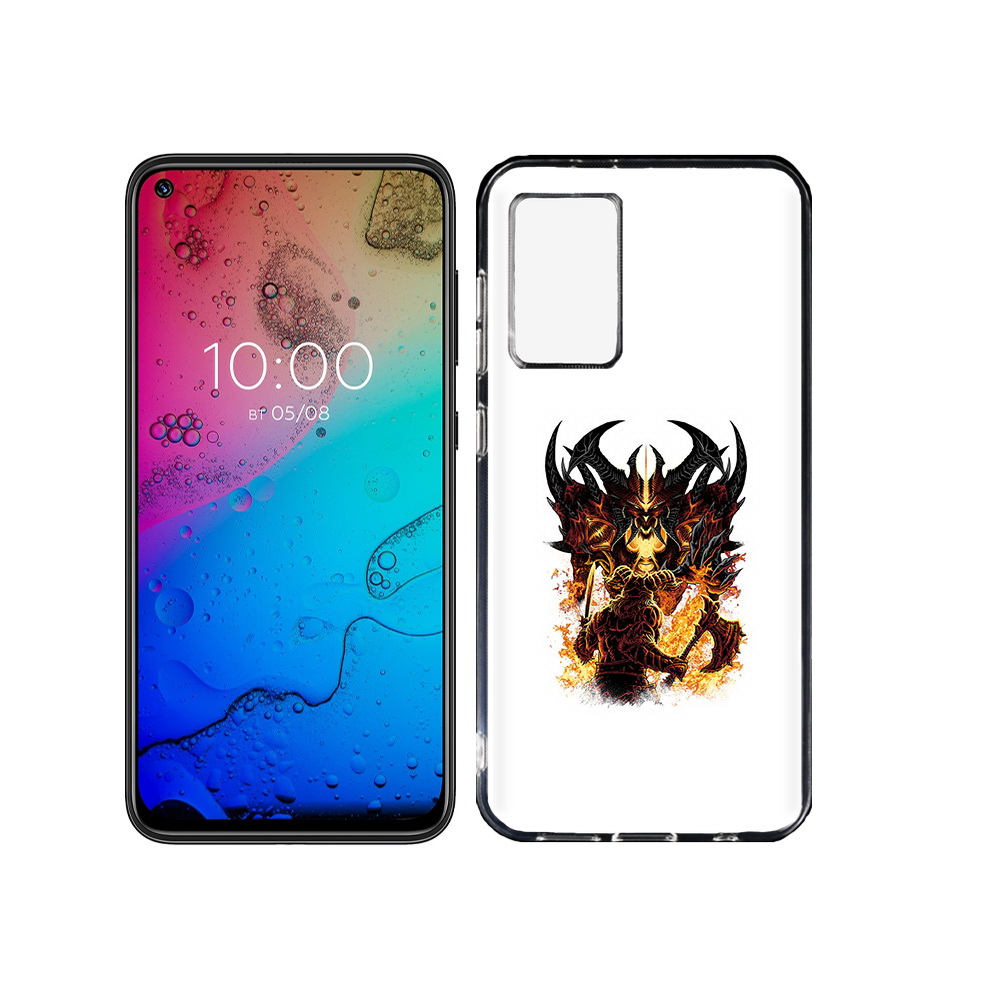 

Чехол MyPads Tocco для BQ Aurora демон shadow fiend, Прозрачный, Tocco