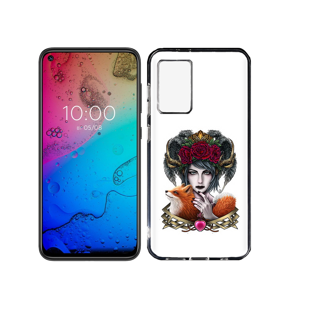 

Чехол MyPads Tocco для BQ Aurora девушка с лисой, Прозрачный, Tocco