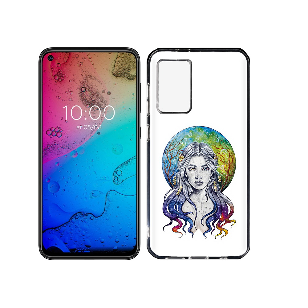 

Чехол MyPads Tocco для BQ Aurora девушка с красивыми волосами, Прозрачный, Tocco