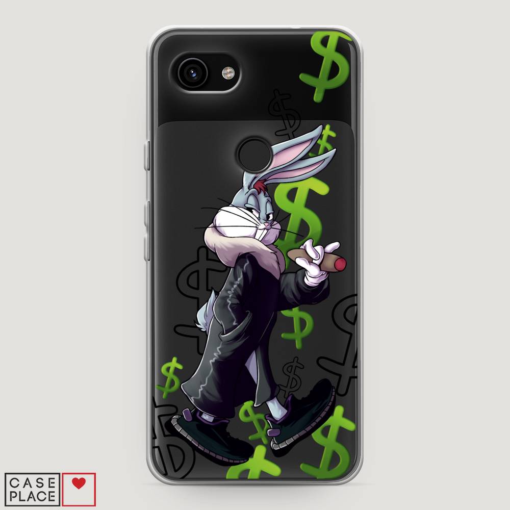 

Чехол на Google Pixel 3a "Rich Bugs Bunny", Зеленый;черный;голубой, 270150-6